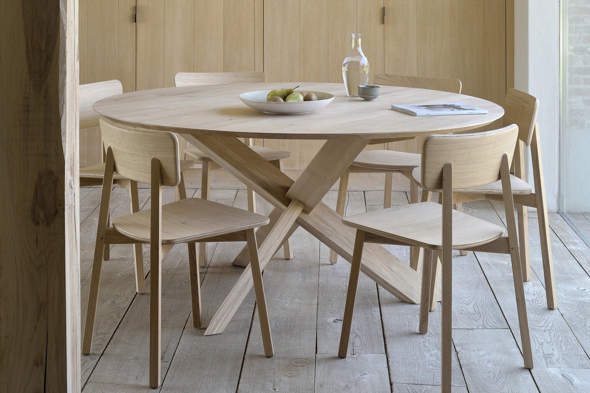Oak casale clearance dining chair