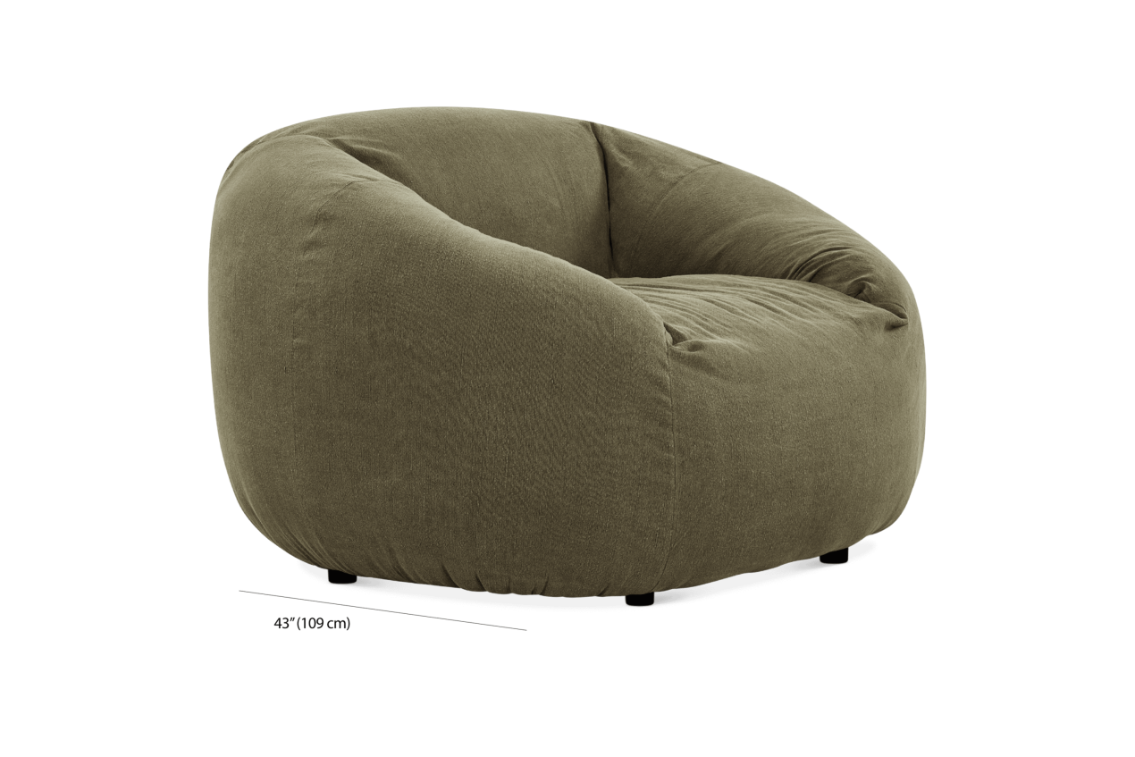 Relax Large Bean Bag Style Armchair Maison Corbeil