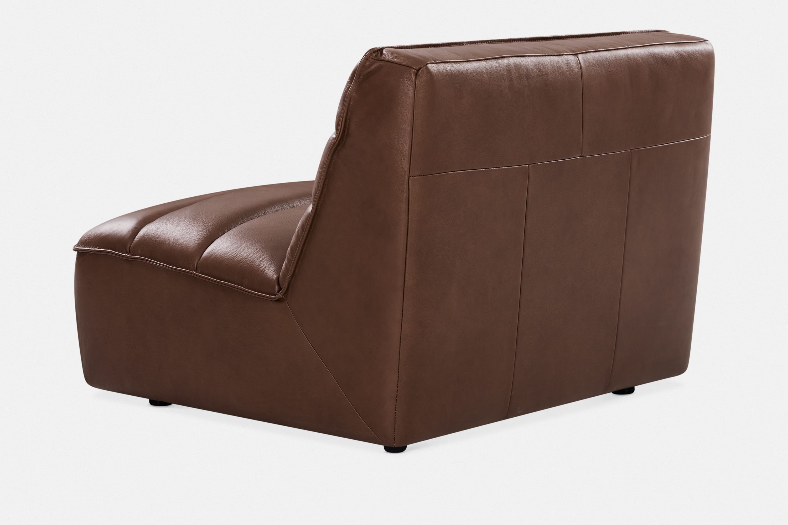 Hetchi Leather Modular Chair Maison Corbeil