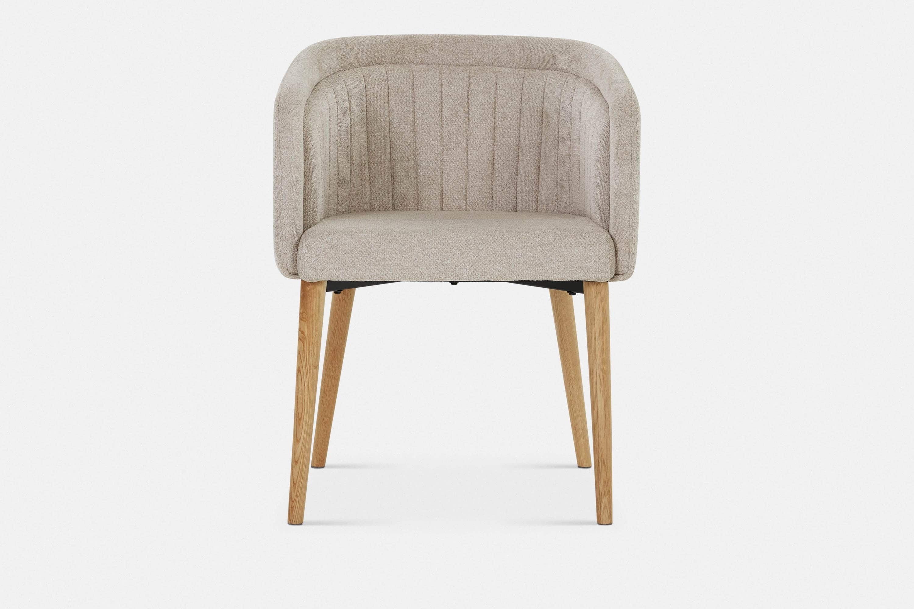 Karnac Oak Wood Dining Chair Maison Corbeil