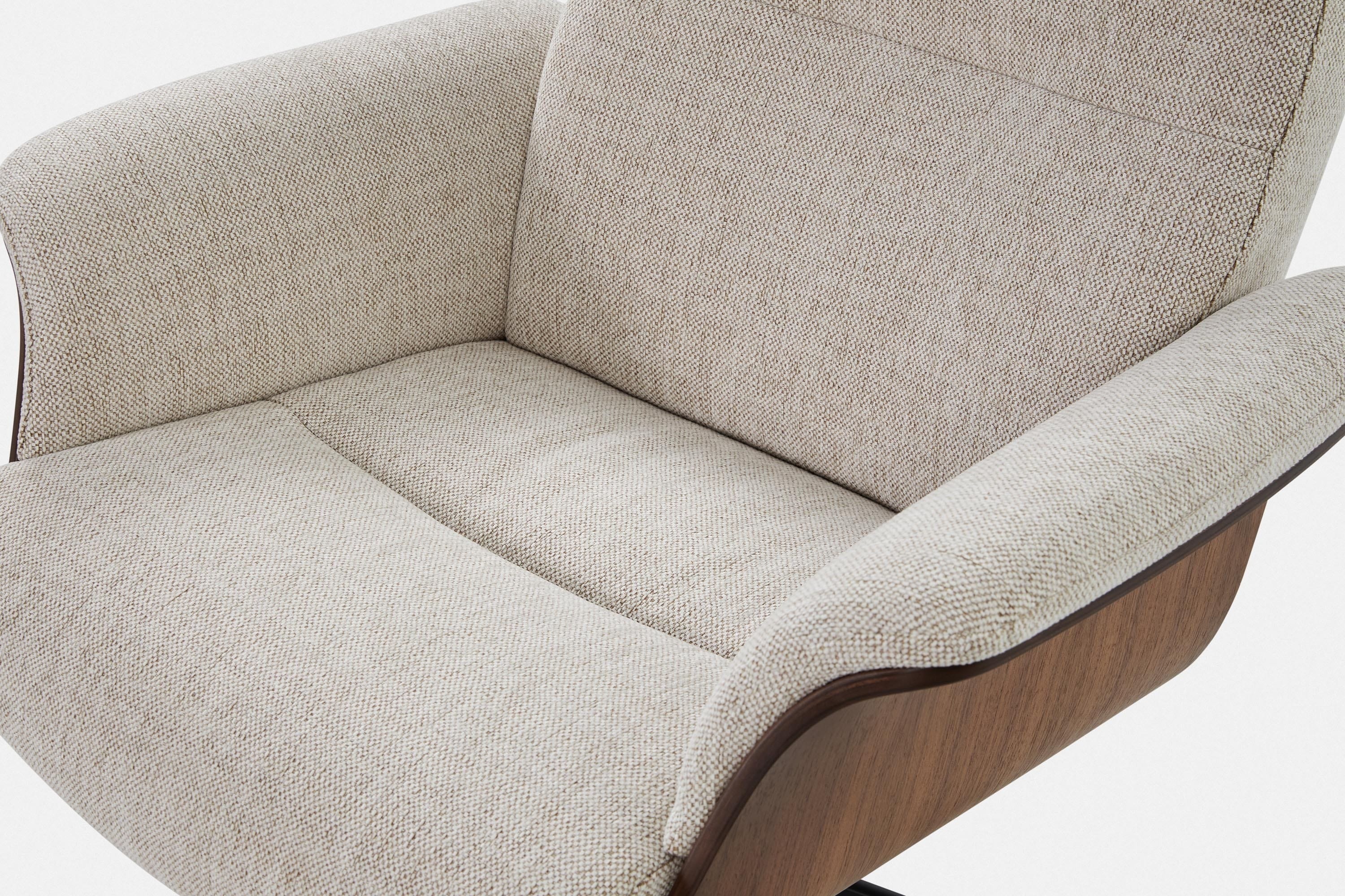 Time Out Reclining Swivel Armchair Maison Corbeil