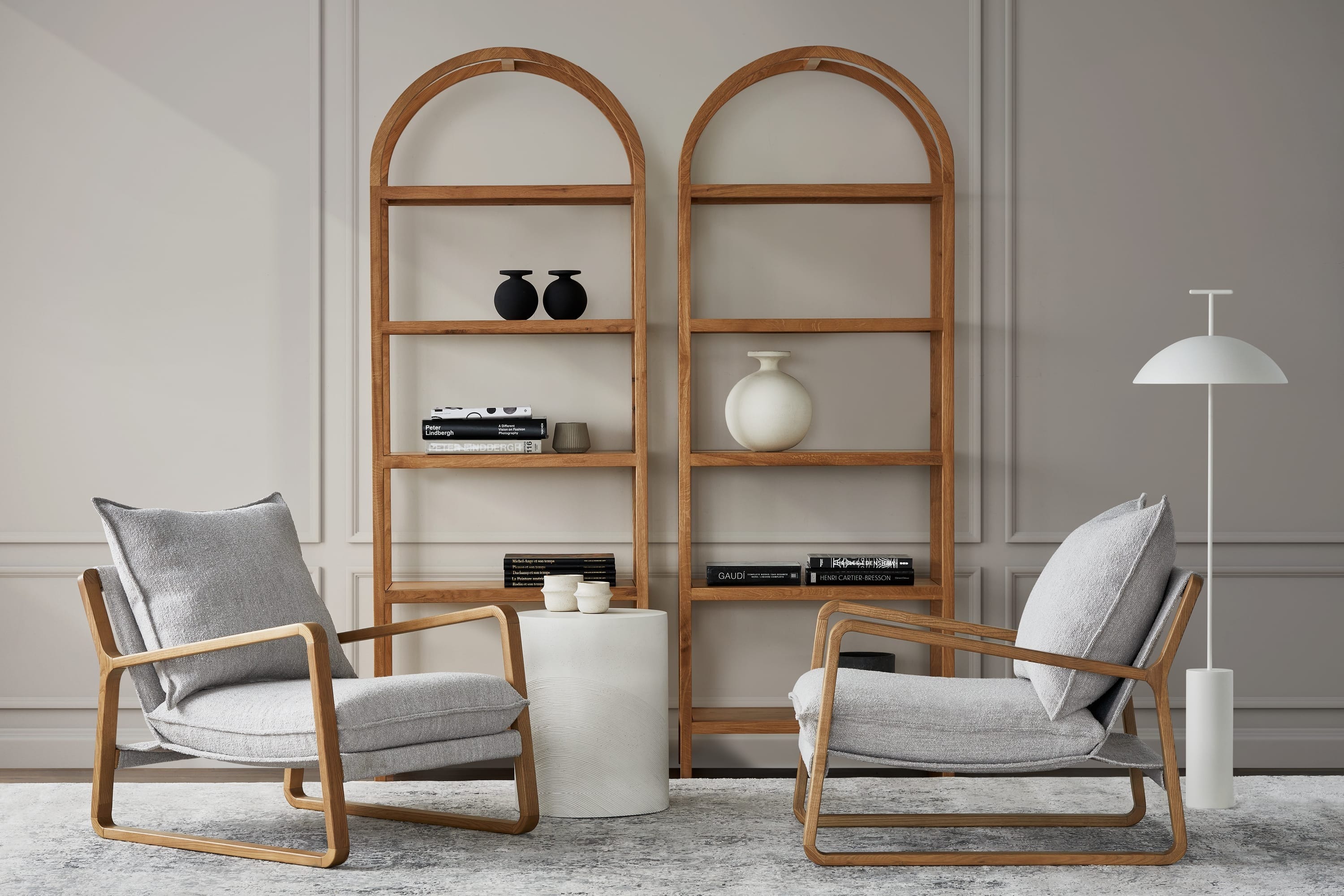 Target esters wood arm chair discount